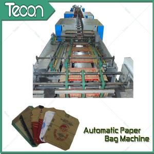 China Bevel Gear Full Automatic Paper Bag Making Machine with Siemens Screen Control factory