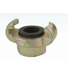 China Plating Steel 1/4&quot; to 2&quot; Air Hose Coupling Euro Type female thread factory