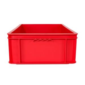 490x355x164mm Nestable Folding Plastic Stackable Utility Crates with Custom Logo