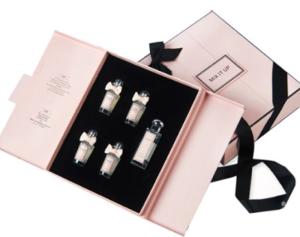 China 300 CCNB Luxury Perfume Packaging Boxes Complete Spot UV factory