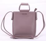Shoulder Bags Socialite Fashion PU Plain Trunk Bags with Cell Phone Pocket