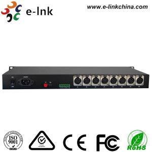 1~16 XLR broadcast audio fiber Multiplexer