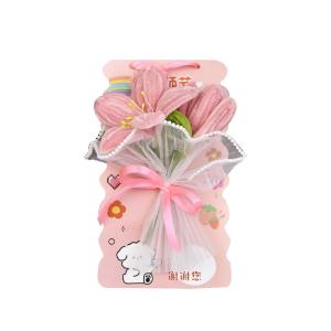 China Digital Printing Creative Flower Greeting Cards Blank Inside For Personal Messages Paper Features Printing factory