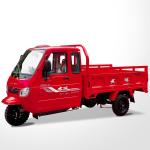 Gasoline Trike Motorcycle 2.4*1.35m Cargo Box Size Front Disc Rear Drum Brake