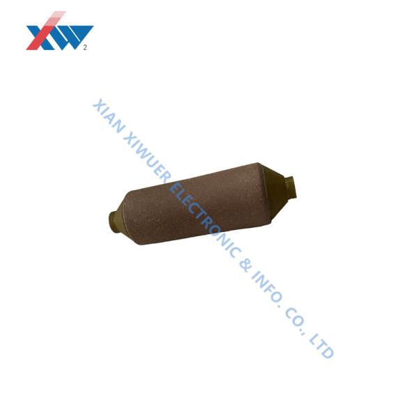 China Sandblasting High Voltage Ceramic Capacitor Firewire Axial Ceramic Capacitor 24KV 75pF factory