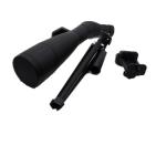 Outdoor Hiking Angled Spotting Scope High Magnification Bk7 Prism Black Color