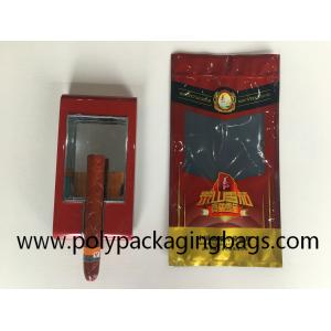 Gravure Printing Resealable Tobacco Pouch With Humidifying System