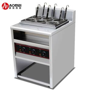 China Kitchen Mechanical Equipment Freestand 6 Baskets Electric Pasta Cooker Customized Logo factory