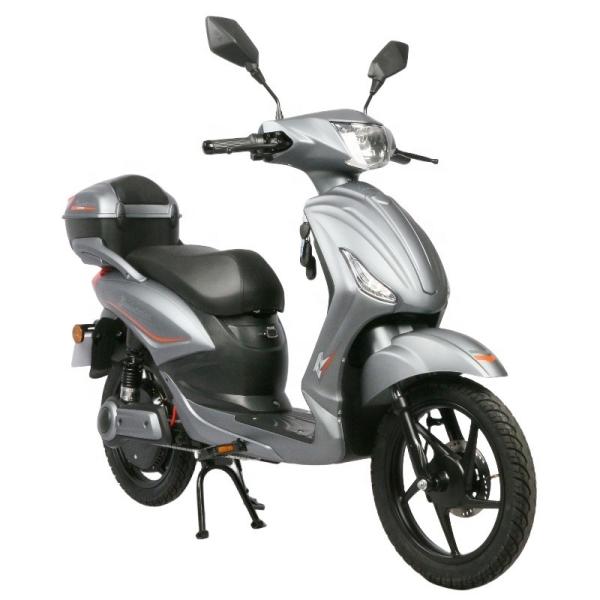 48V 800W Pedal Assist Electric Moped Bike With Removable Battery EEC Certificati