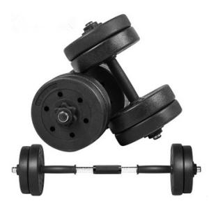 China 10kg 15kg 20kg 30kg 40kg cement dumbbell portable dumbbells set factory