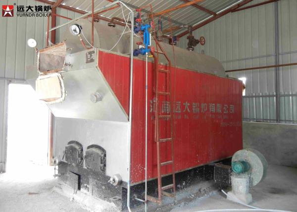 Package Boiler Wood Fired Steam Boiler / Water Tube Steam Boiler Low Running