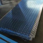 Anti Slip Plastic Checkered Aluminum Sheets 5005 5052 5754 H32 2.5mm Chequered