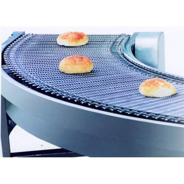 Net Chain Curved Automated Conveyor Systems , Material Handling Equipment