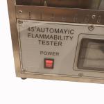 45 Degree Flammability Testing Equipment Textiles Flame Testing