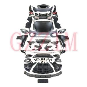 China Upgrade W222 S450 Front Rear Bumper Grille Bodykit For S Class W221 2008-2013 factory