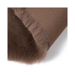 China Soft Comfortable Luxury Long Pile Fake Rabbit Faux Fur Mink Shag Fabric for Hood Scarf factory