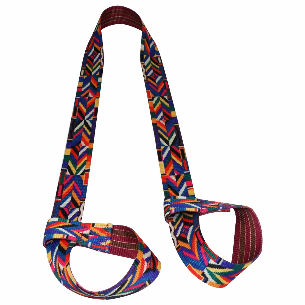 Cotton Yoga Props Body Sport Stretch Strap Gym Waist Leg Fitness Carrying Slings