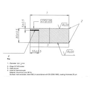 Aluminum Block Cookware Testing With Heater And Thermo Controller