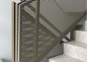 China Expanded Metal Balustrade and Railing Infill Panels Safety , Robust And Durable factory