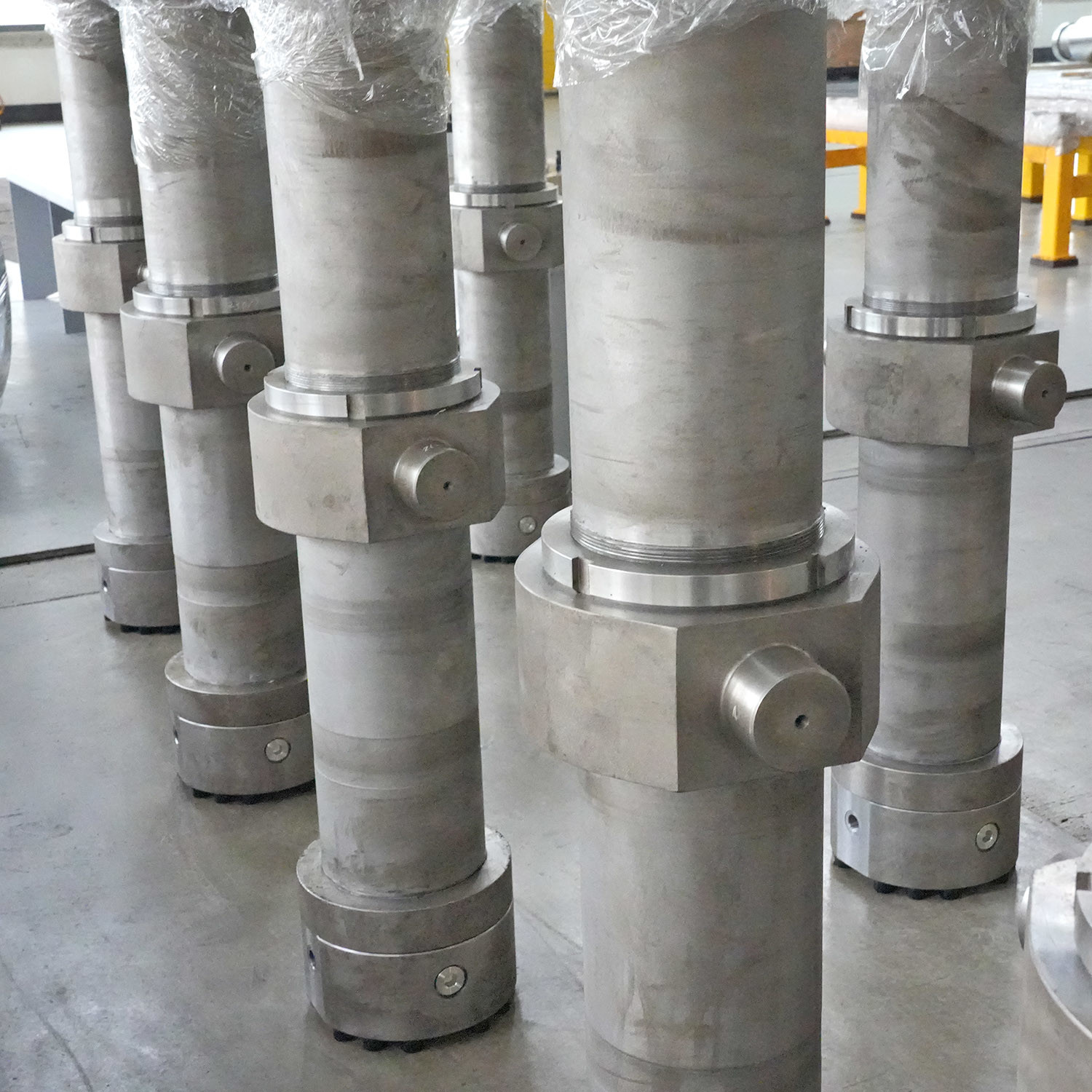 300*180*120 Hydraulic Cylinder Piston Cylinder With Flange Stainless Hydraulic Cylinder