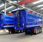 U-Shape 40 CBM 45 CBM Dump Truck Semi Trailer Tipper Trailer Tipper Dump Trailer