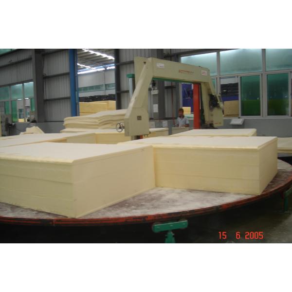 Automatic Circular Muilt Sponges Foam Cutting Equipment , Polyurethane Foam