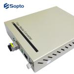 RJ45 2U 16 Slots 1 UTP 1 Fiber Media Converter Rack