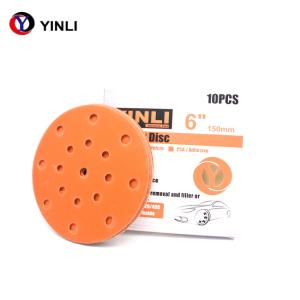 China Hook And Loop Ceramic Sanding Disc 800 Grit Sanding Disc 6 Inch For Wood factory