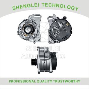 China VW Golf Car Engine Alternator / Car Engine Generator Fixed Pulley Type factory