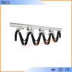 Galvanized Steel 4 Wheel I Beam Trolley Ball Bearing 3.85kg Safe Efficient