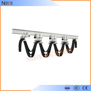 China Galvanized Steel 4 Wheel I Beam Trolley Ball Bearing 3.85kg Safe Efficient factory