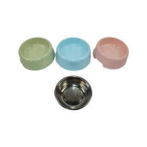 China Non Slip Stainless Steel Dog Bowls 700ml 500ml 1800 Ml 2l Medium Single factory