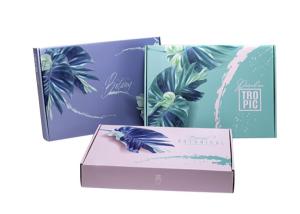China Personalized Printing Cardboard Paper Box , Modern Recycled Paper Box factory
