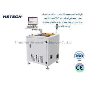 China Two-Stage Continuous Sliding Processing 4 Aixs Offline Dual Platform PCB Router Machine factory