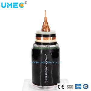 China Round Wire Medium Voltage XLPE Insulated Underground Power Cable with Laser Printing factory