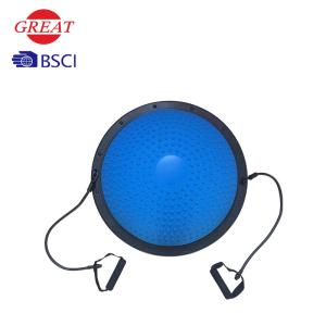 China PVC Balance Trainer Ball With Handles Customized Logo Available Elastic Resistance factory