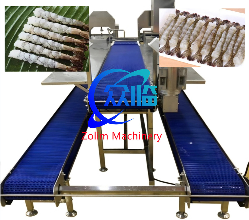 2.25KW Tempura Shrimp NOBASHI Stretching Machine, Shrimp Extending Machine