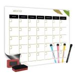 Fridge Magnetic Calendar Planner Family Monthly Planner Whiteboard