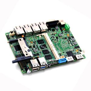 China 4 LAN 3.5&quot; PC Motherboard Firewall J1800 J1900 E3845 N2806 onboard 4GB RAM factory