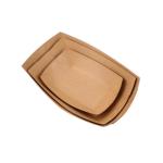 Food Grade Kraft Paper Tableware Custom Logo And Shape Available For Packaging