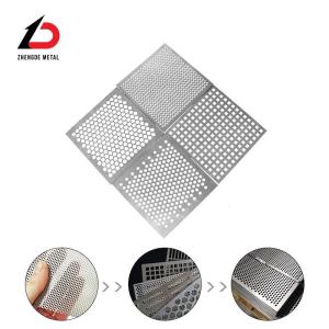 China Factory Sale Aluminium/304 Stainless Steel Perforated Metal Panel/ Perforated Metal Mesh factory