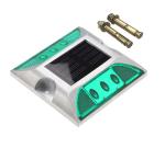 Road Highway Solar Road Stud Cat Eyes Reflector Delineator Light