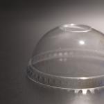 Transparent Flexible PET Dome Lid for Paper and Plastic Cups