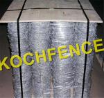 PVC Coated Security Barbed Wire Fencing 800-1200N/Mm2 High Tensile