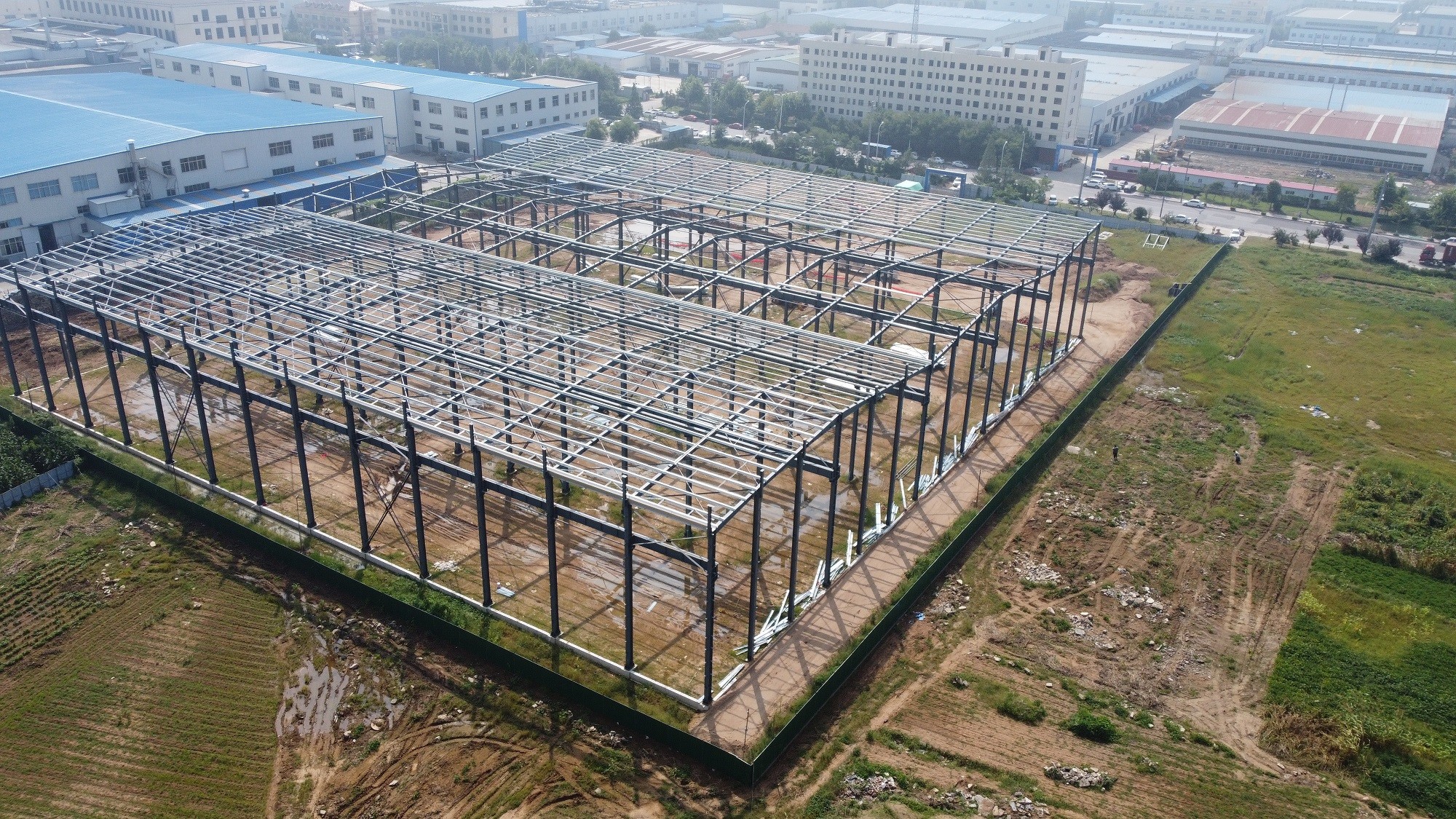 Well Designed Portal Frame Prefabricated Steel Structure Construction Industry Building