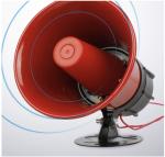 ABS Plastic Lightweight Megaphone USB MP3 Bullhorn Speaker For Car