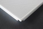 Weather Resistant Acoustical Ceiling Tiles Aluminum / Galvanized Steel White