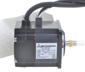 China Mitsubishi 100W High Temperature Servo Motor HC-UFS13D-S1 For Printers factory