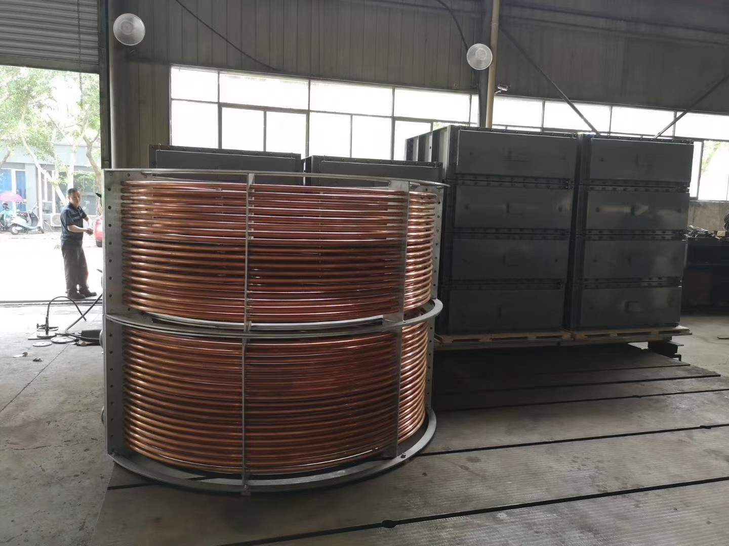Stainless Steel Heat Exchanger Air Cooler Oil Cooler ISO TUV CE Certificated