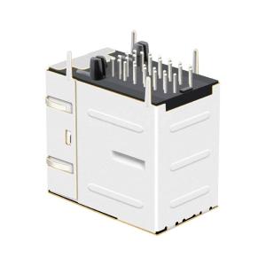 LPJG17512A26NL 1000 Base-T RJ45 Female Connector With Leds